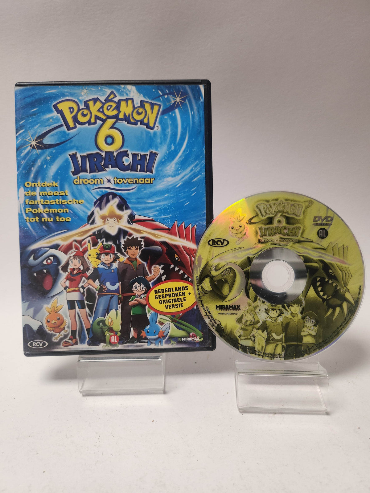 Pokemon 6 Jirachi Droom Tovenaar DVD Kids - Feniks Gameshop