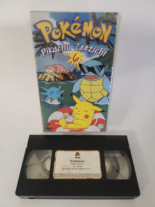 Pokemon 6: Pikachu Zeezicht VHS Kids - VHS Kids