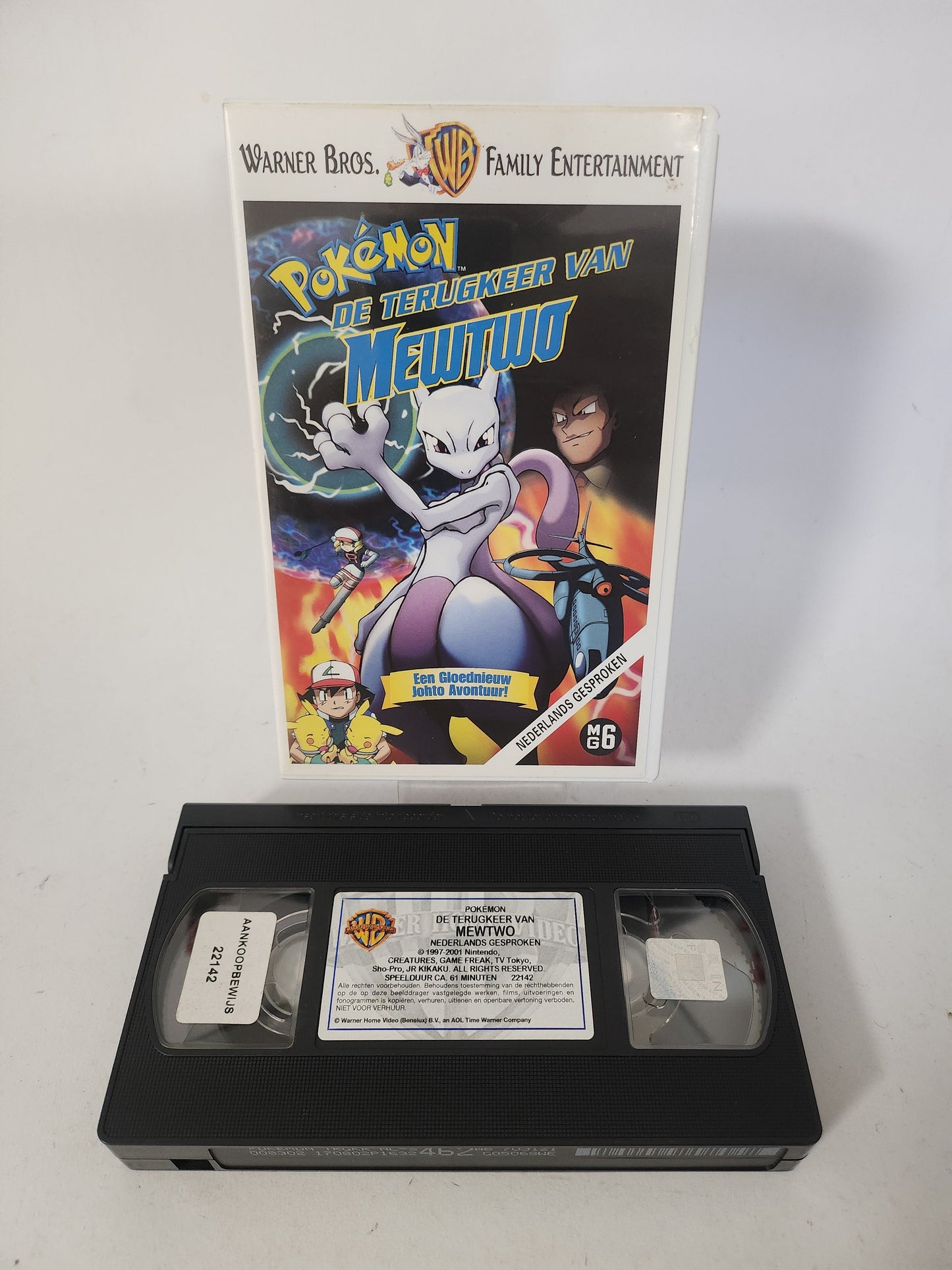 Pokemon: de Tetugkeer van Mewtwo VHS Kids - VHS Kids