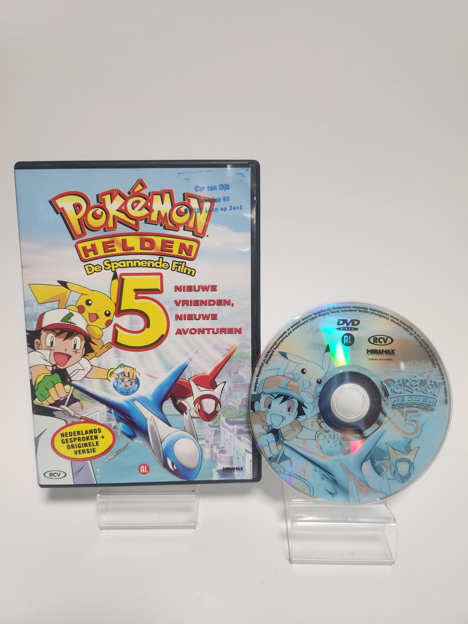 Pokemon Helden: de Spannende Film 5 DVD Kids - Dvd kids