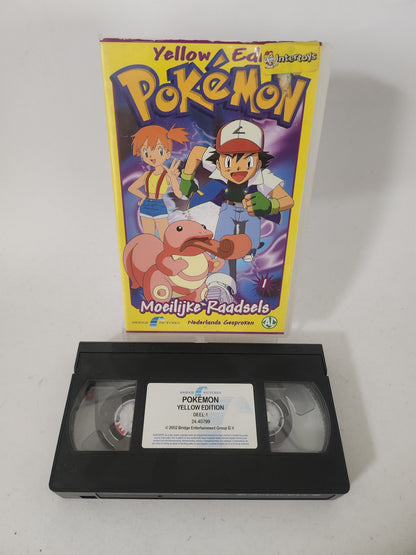 Pokemon Yellow Edition: Moeilijke Raadsels VHS Kids - VHS Kids