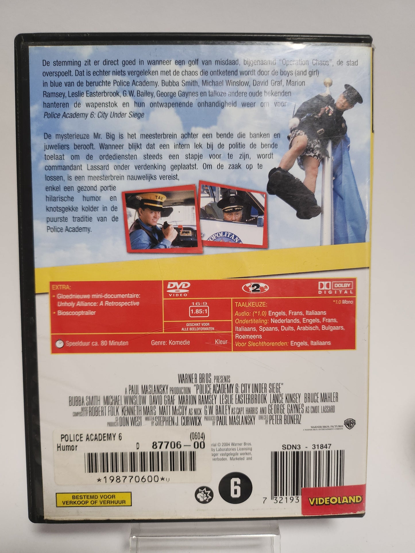 Police Academy 6 Dvd - Dvd Volwassenen