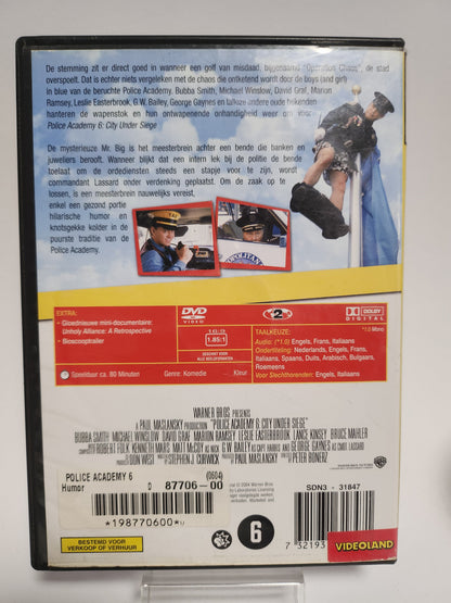 Police Academy 6 Dvd - Dvd Volwassenen