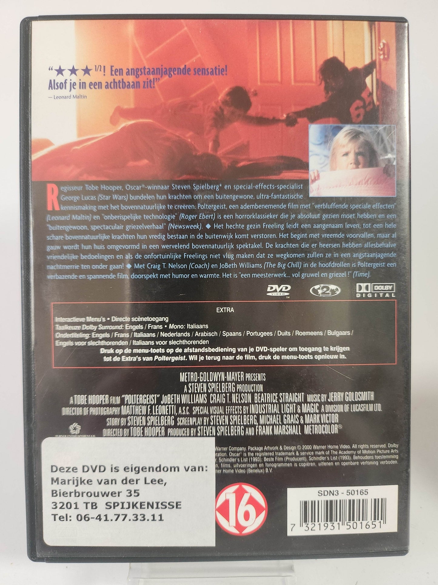 Poltergeist DVD - Feniks Gameshop