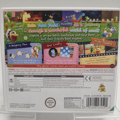 Poochy & Toshi's Woolly World (No Book) Nintendo 3DS - Feniks Gameshop