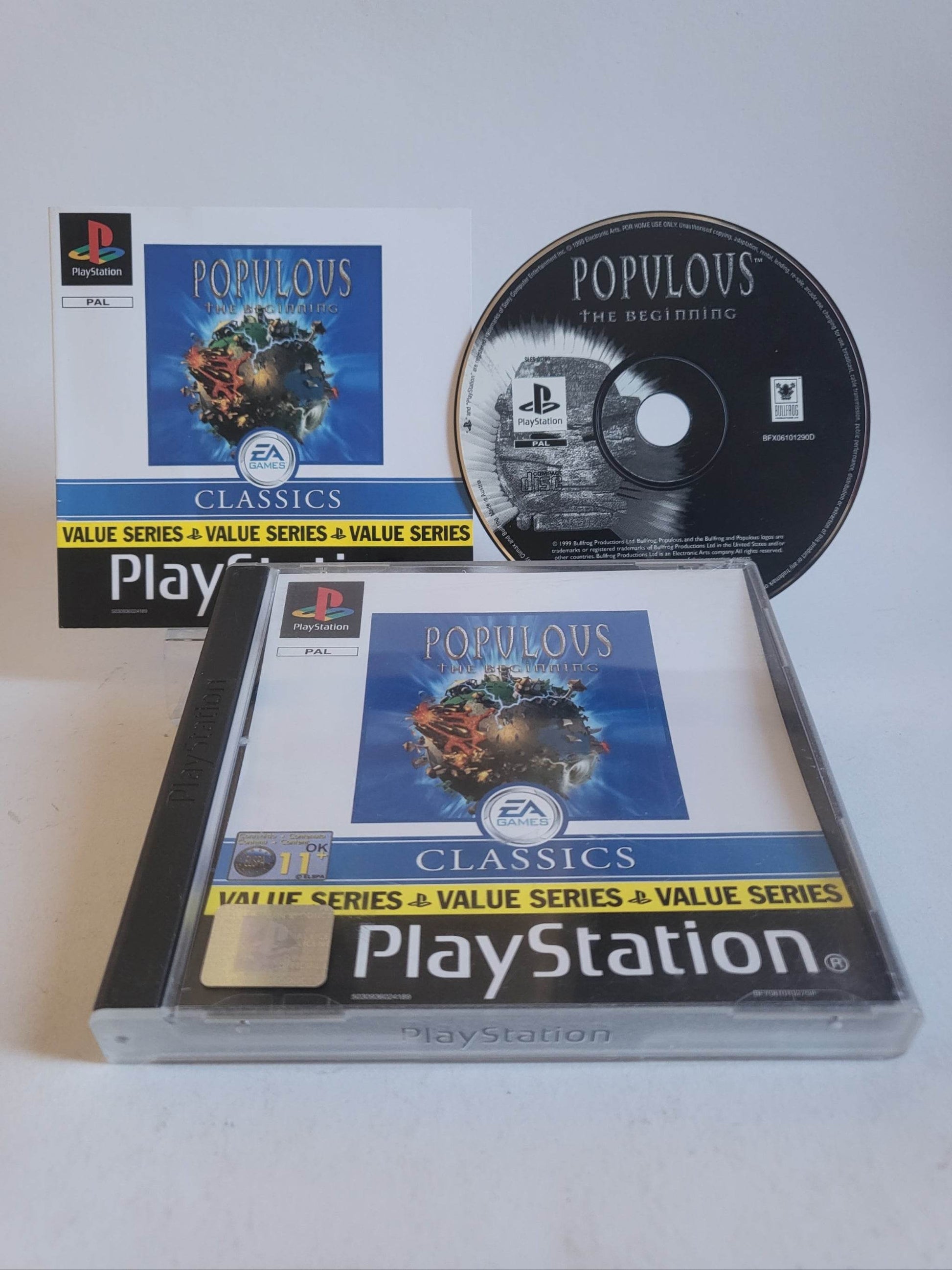 Populous the Beginning Classics Playstation 1 - Feniks Gameshop