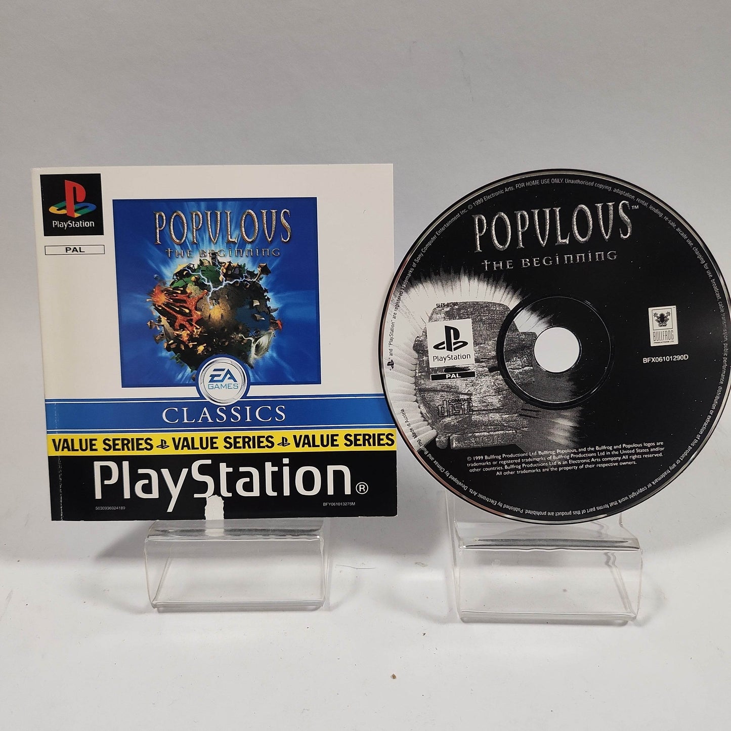 Populous the Beginning Classics Playstation 1 - Feniks Gameshop