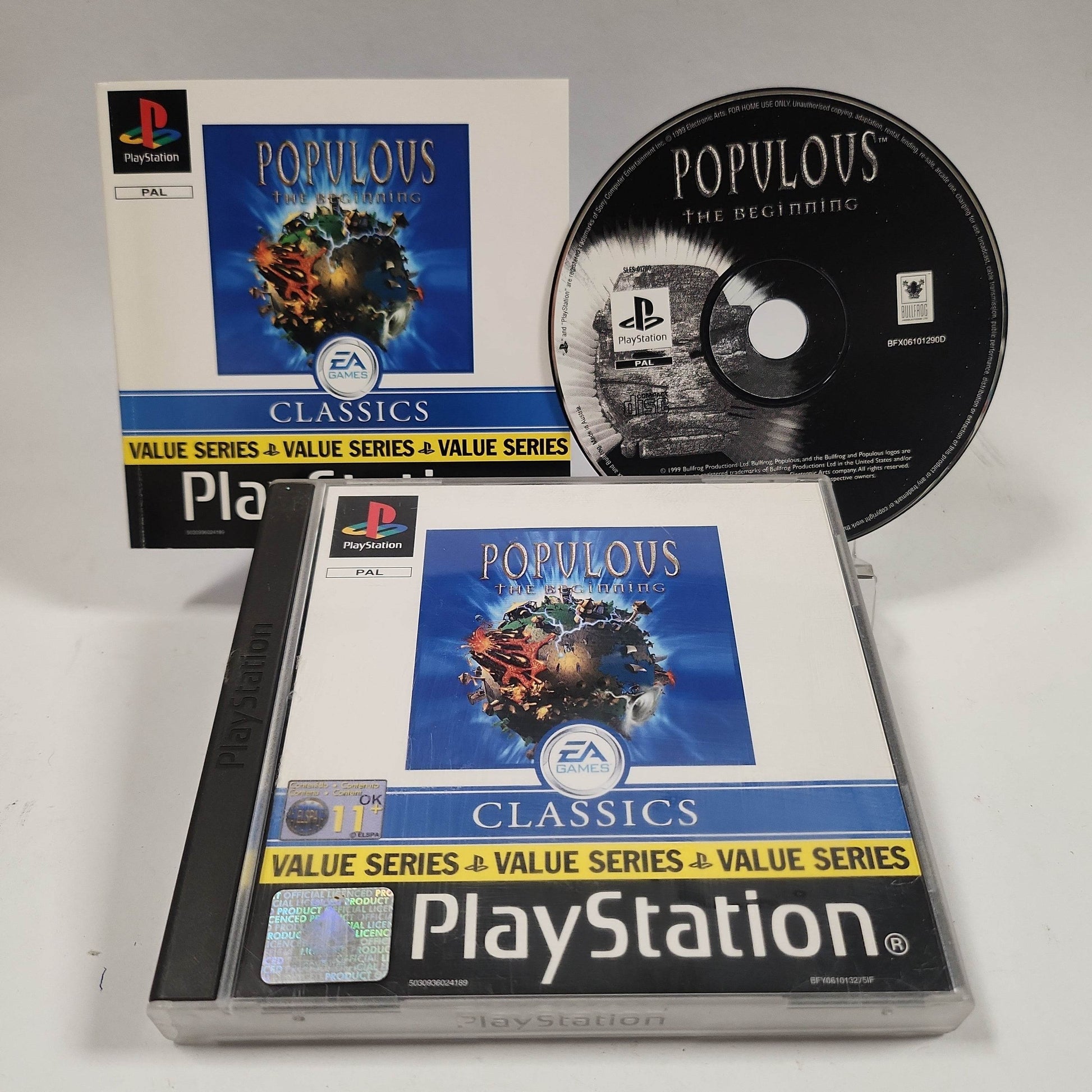Populous the Beginning Classics Playstation 1 - Feniks Gameshop