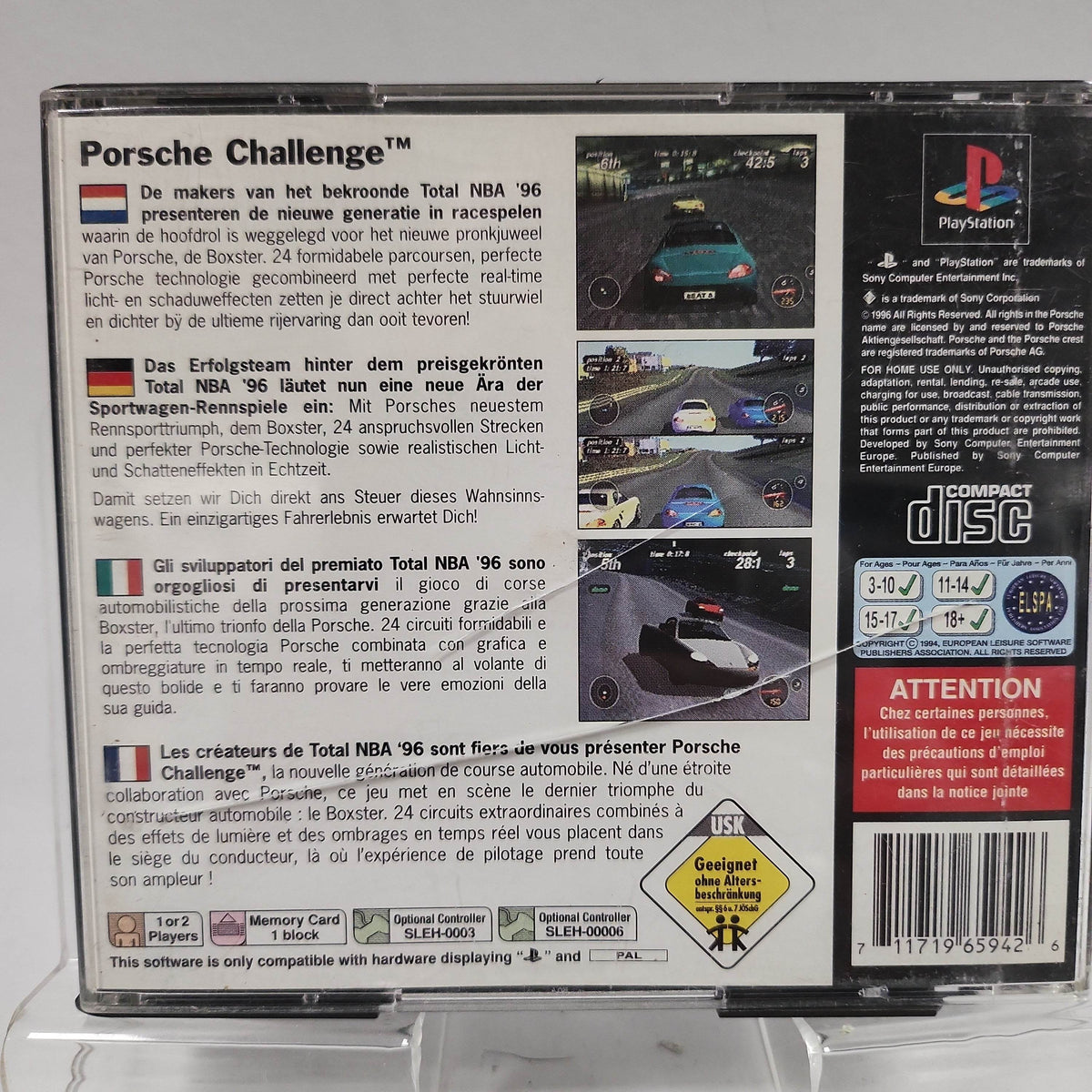 Porsche Challenge Playstation 1 - Feniks Gameshop
