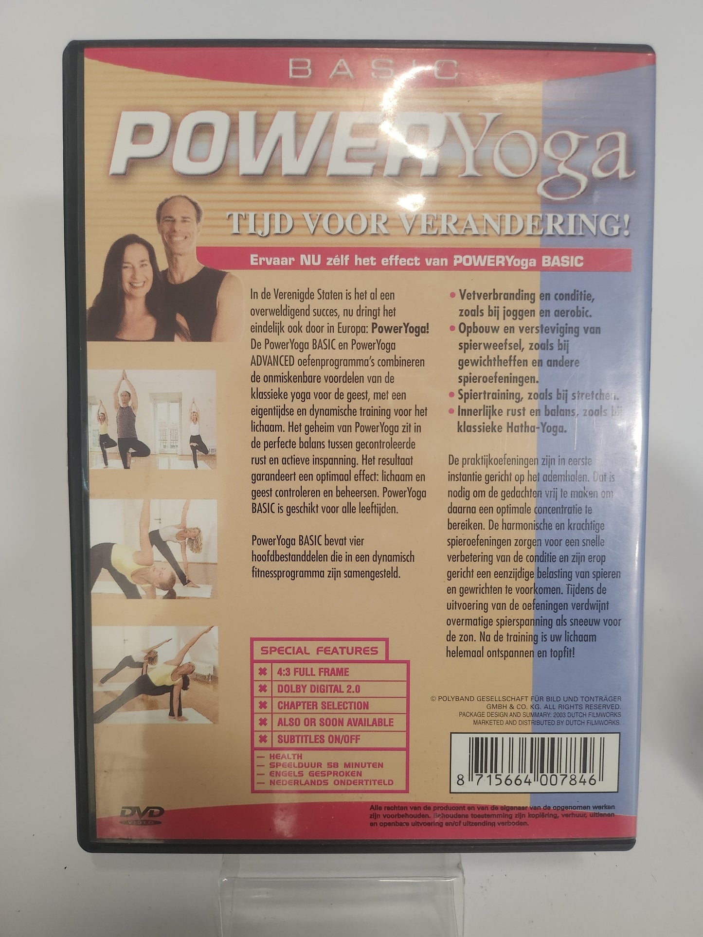 Power Yoga: Time to Change Dvd - Dvd Volwassenen