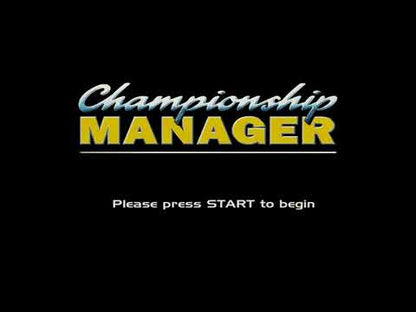 Championship Manager Saison 01/02 Xbox Original