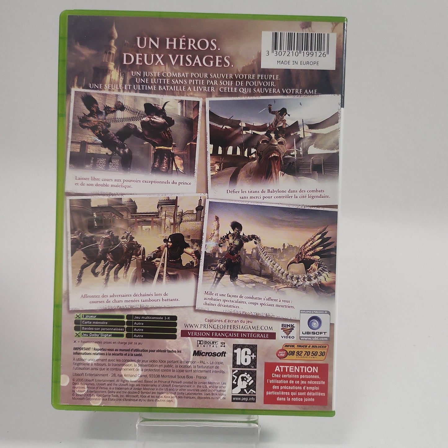 Prince of Persia Les Deux Royaumes Xbox Original - Feniks Gameshop