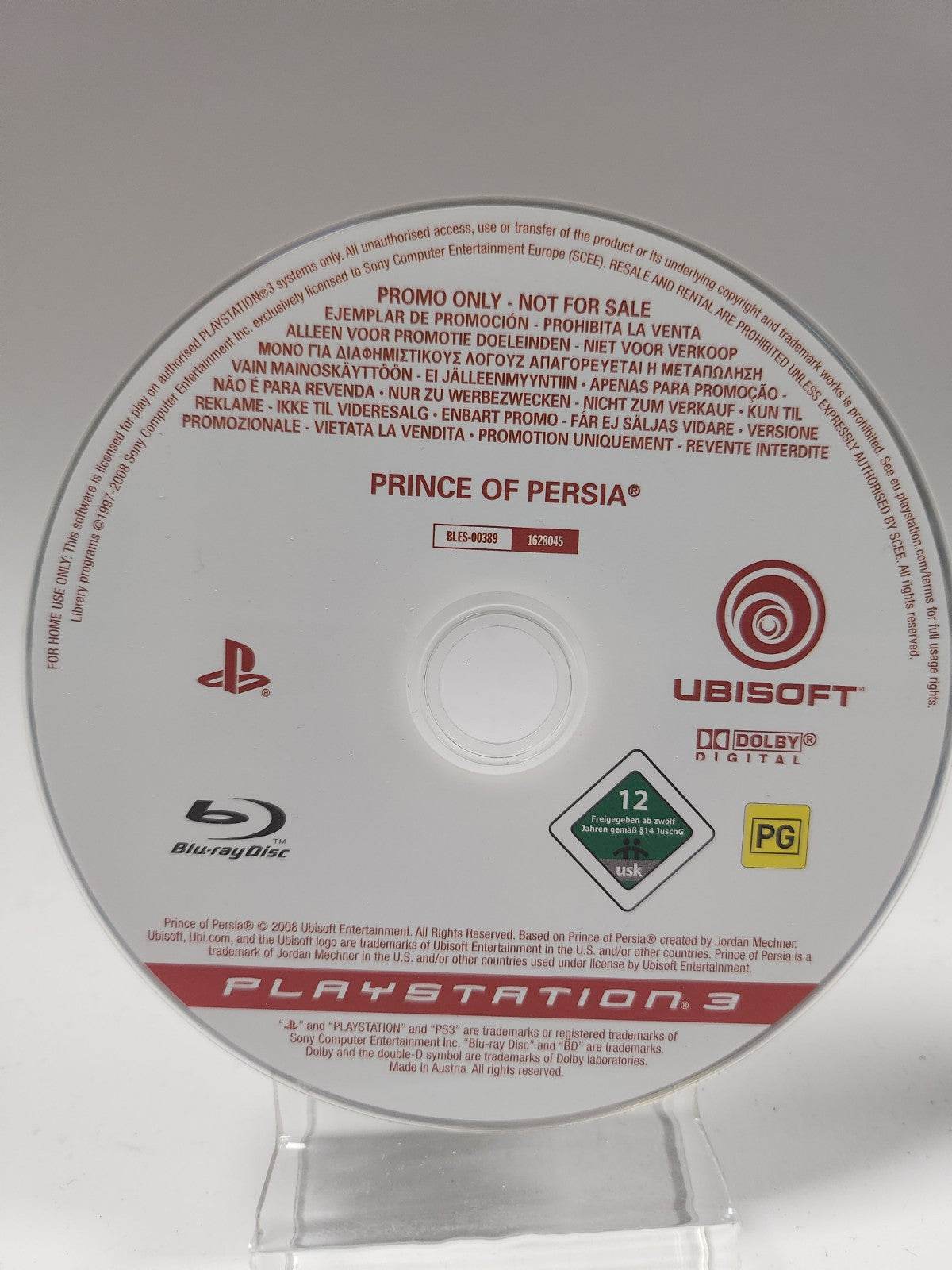Prince of Persia Promo Disc (disc only) Playstation 3 - Feniks Gameshop