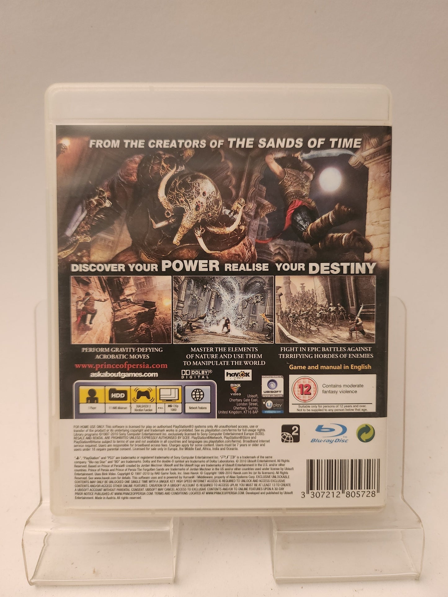 Prince of Persia: the Forgotten Sands Playstation 3 - playstation 3 Games