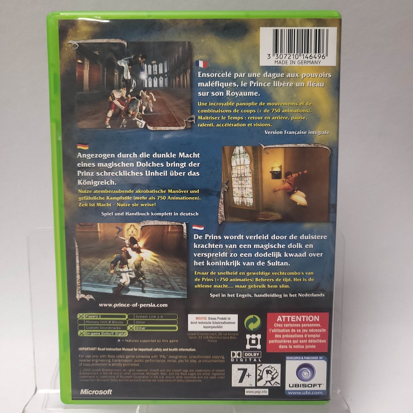 Prince of Persia the Sands of Time Xbox Original - Feniks Gameshop