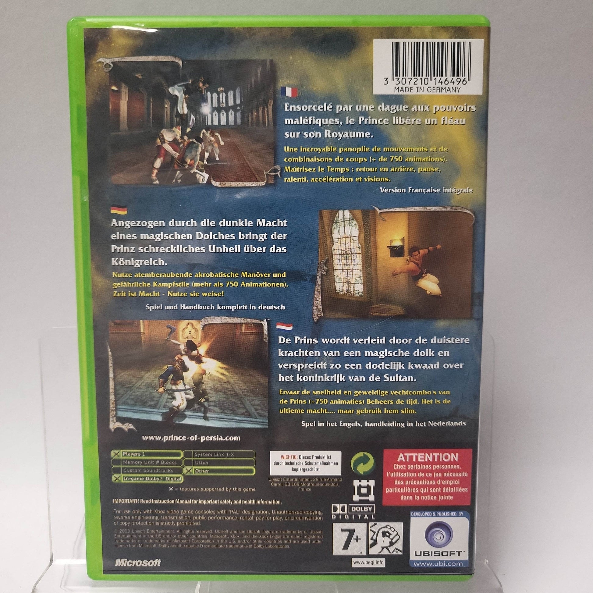 Prince of Persia the Sands of Time Xbox Original - Feniks Gameshop