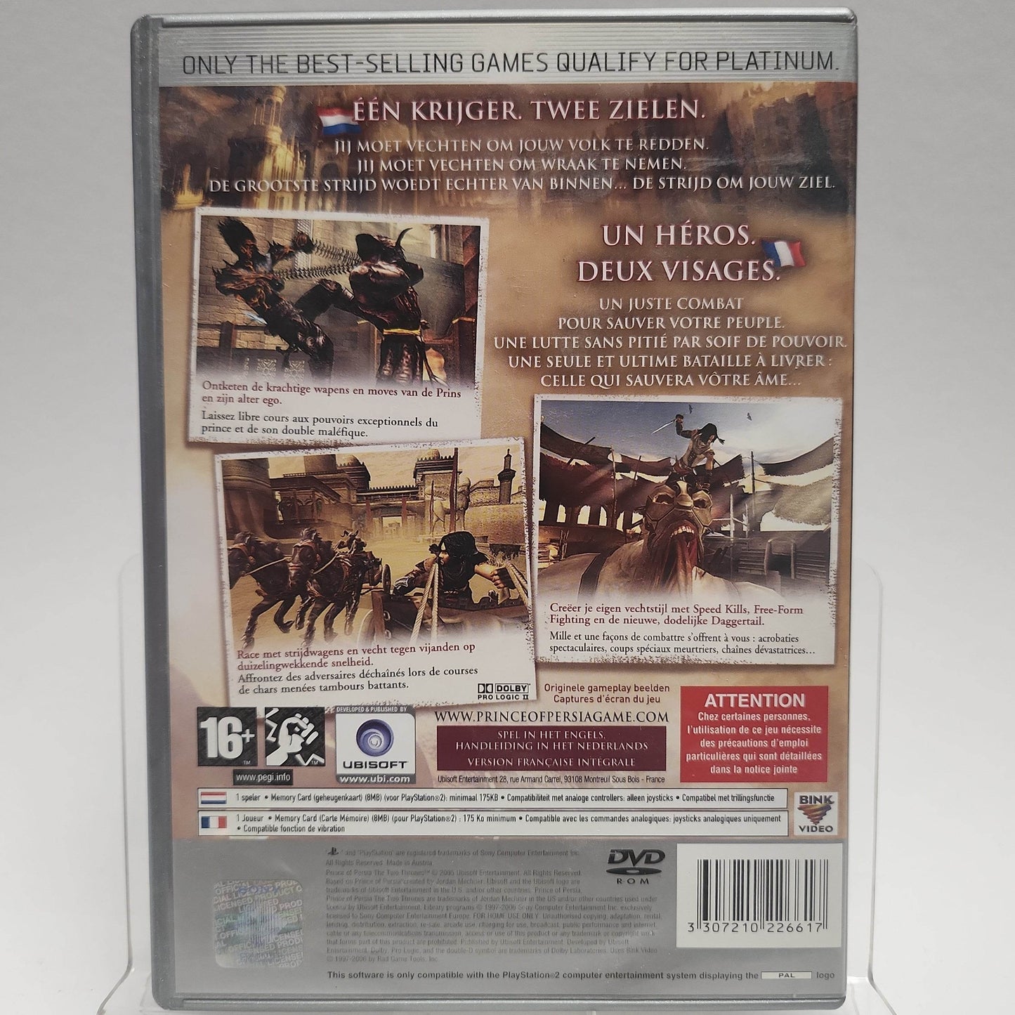 Prince of Persia the Two Thrones Platinum Playstation 2 - Feniks Gameshop