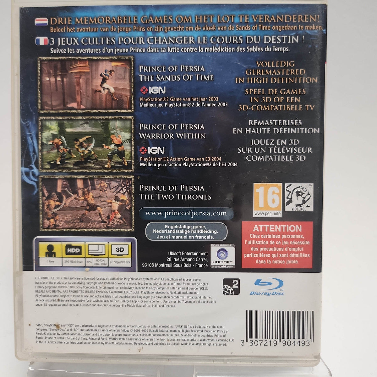 Prince of Persia Trilogy Playstation 3 - Feniks Gameshop