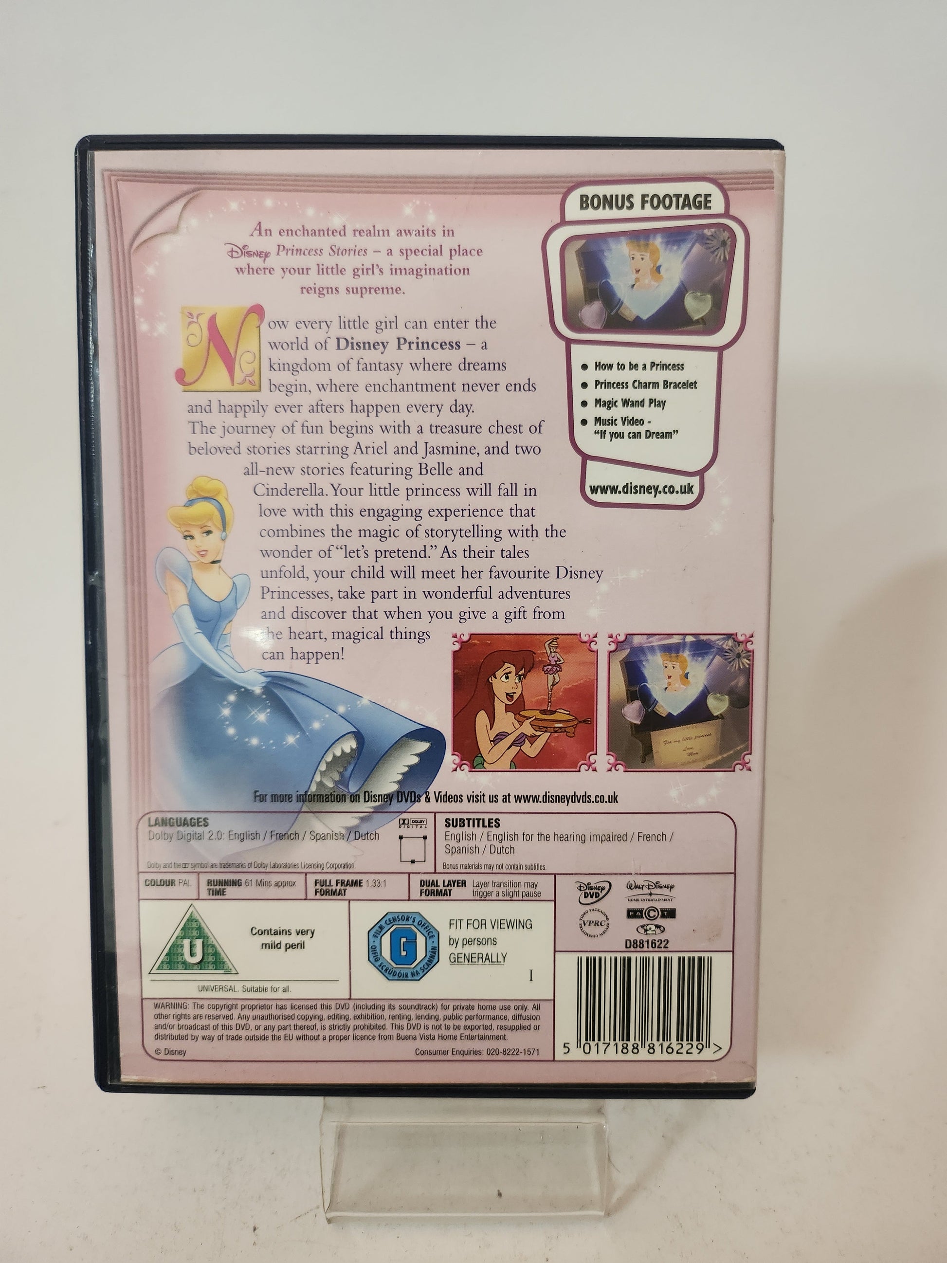 Princess Stories Volume One: A Gift from the Heart Dvd Kids - Dvd kids