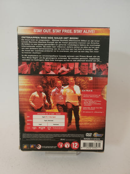 Prison Break het Complete Tweede Seizoen Dvd Box - Dvd Volwassenen
