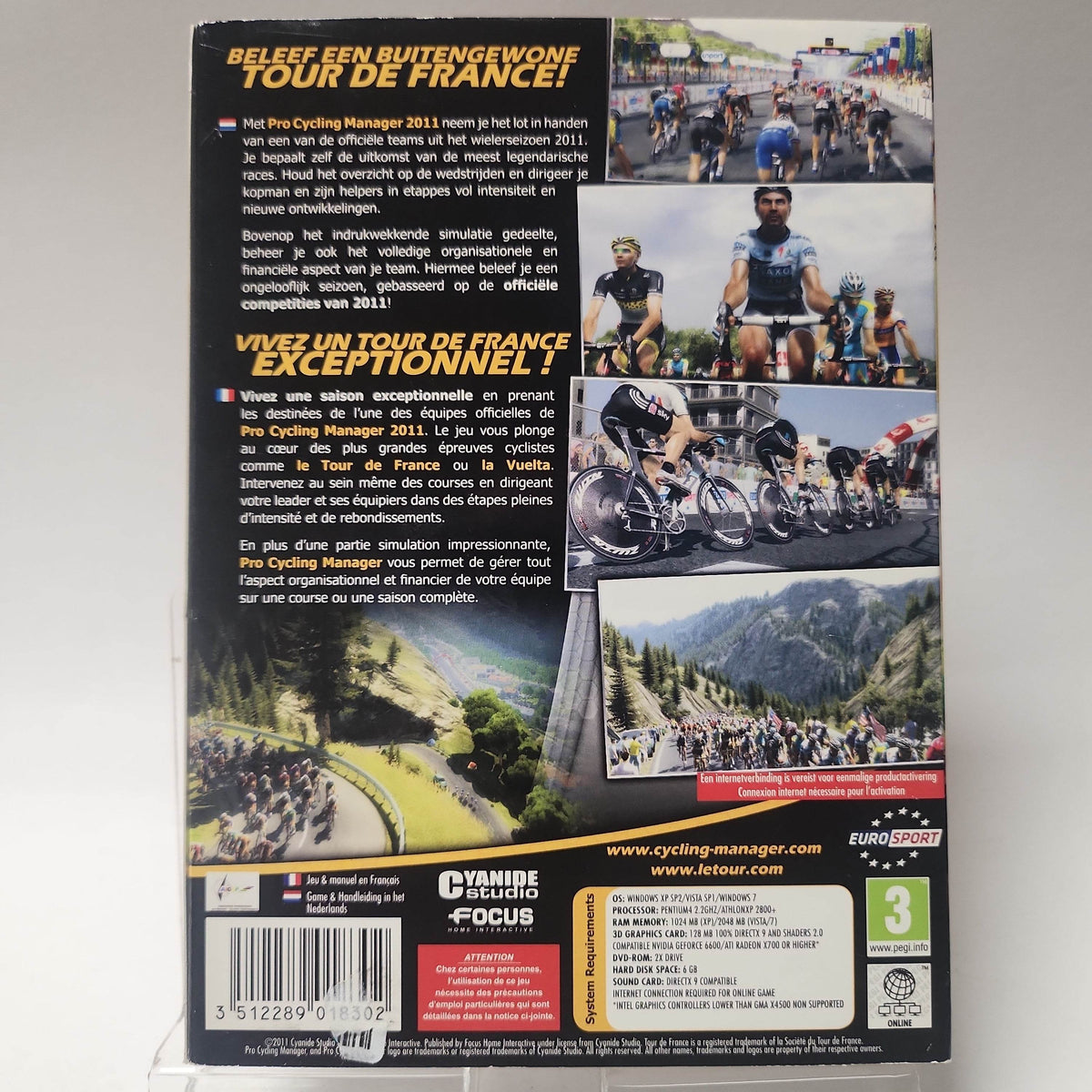 Pro Cycling Manager Seizoen 2011 + Slipcover PC - Feniks Gameshop