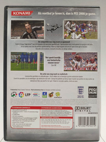 Pro Evolution Soccer 2008 PC - Feniks Gameshop
