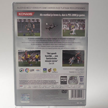 Pro Evolution Soccer 2008 Platinum Edition Playstation 2 - Feniks Gameshop