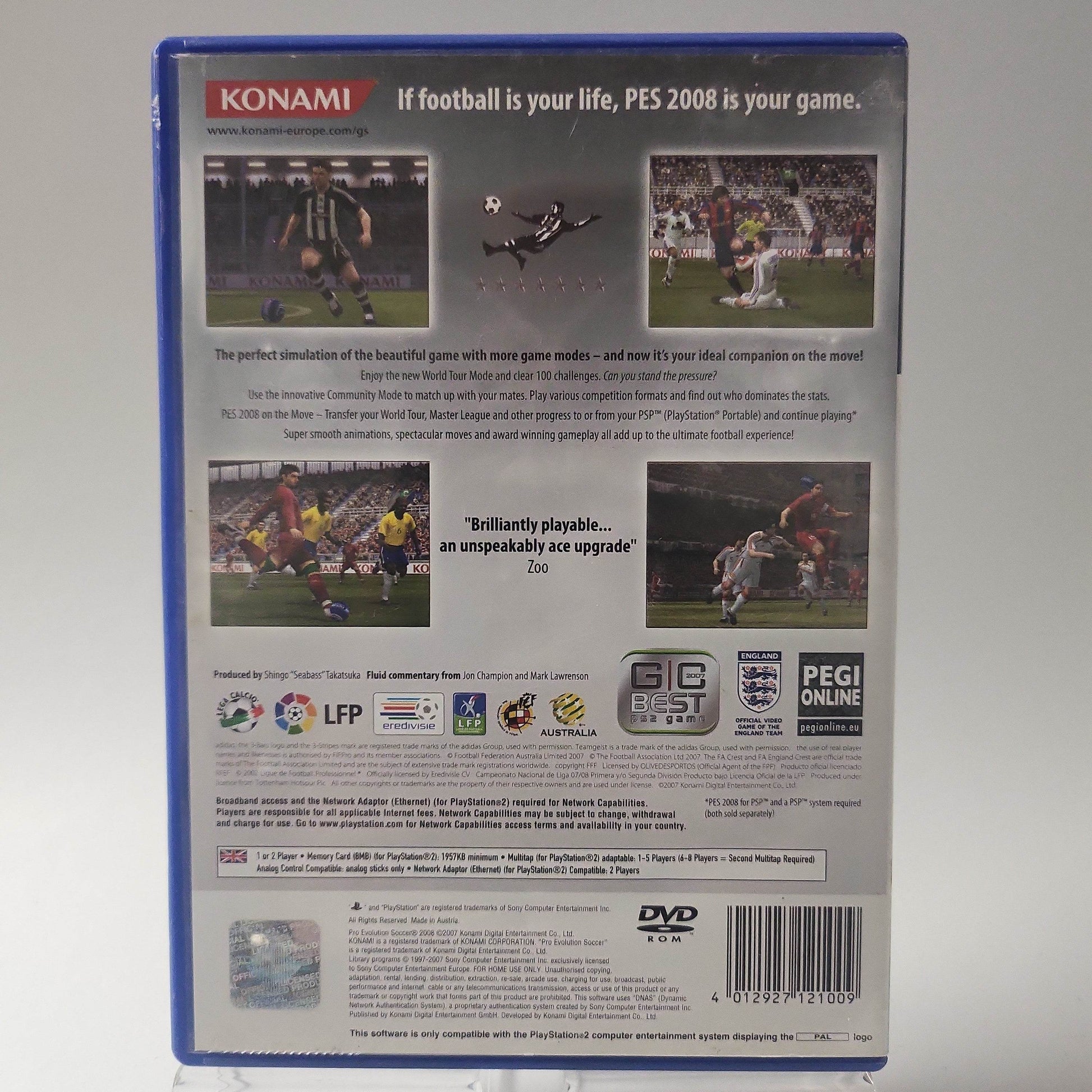 Pro Evolution Soccer 2008 Playstation 2 - Feniks Gameshop