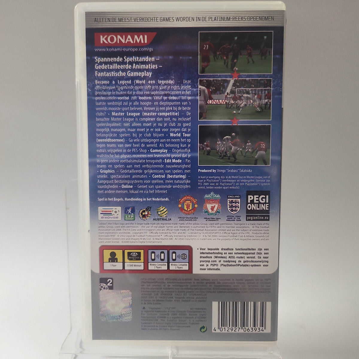 Pro Evolution Soccer 2009 Platinum PSP - Feniks Gameshop