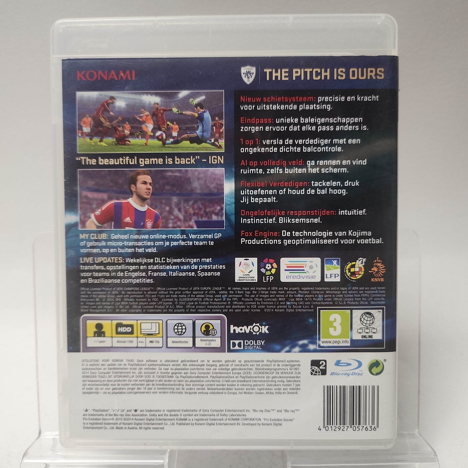 Pro Evolution Soccer 2015 Dag 1 Editie Playstation 3 - Feniks Gameshop