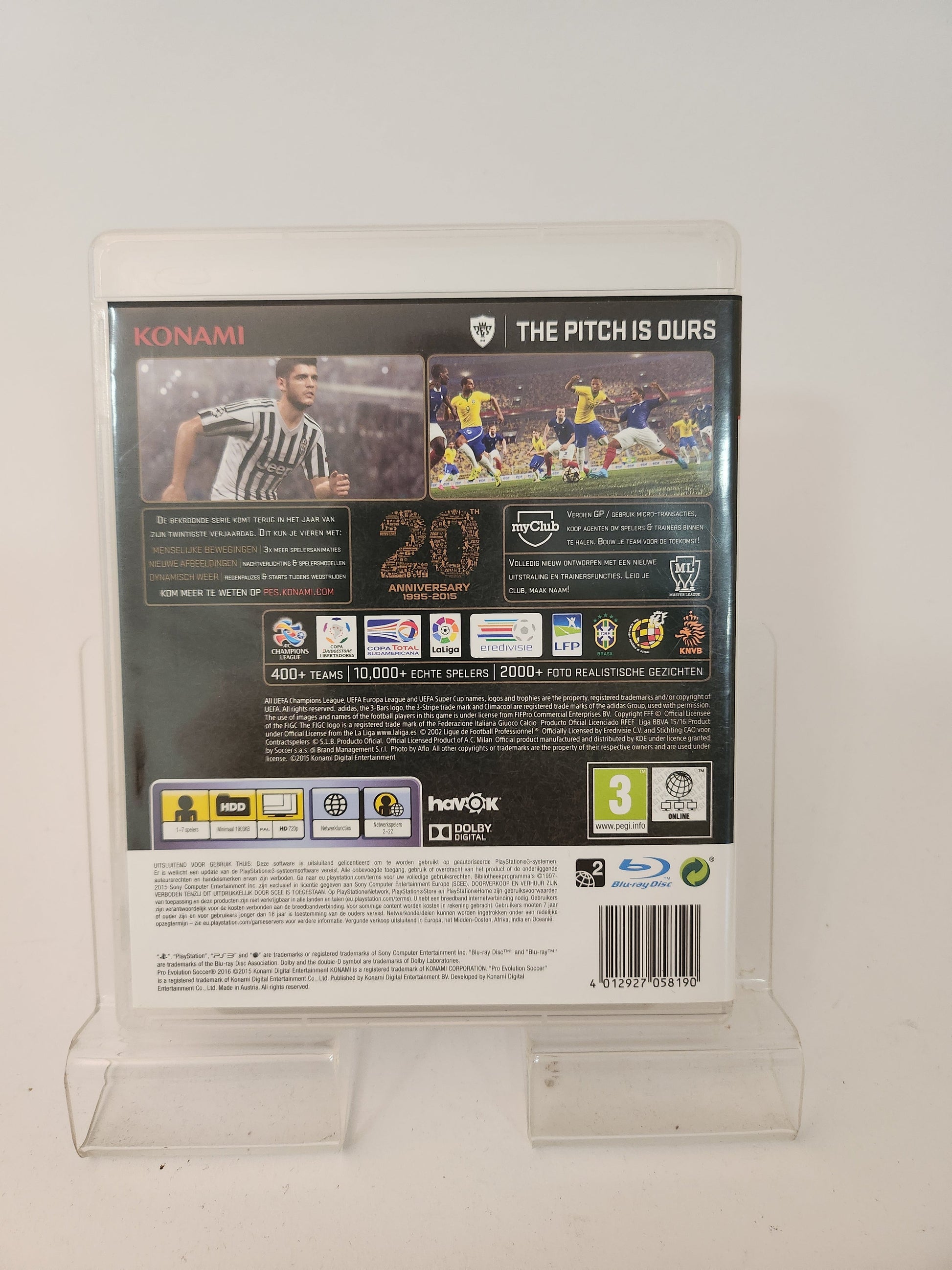 Pro Evolution Soccer 2016 (Dag 1 Editie) Playstation 3 - playstation 3 Games