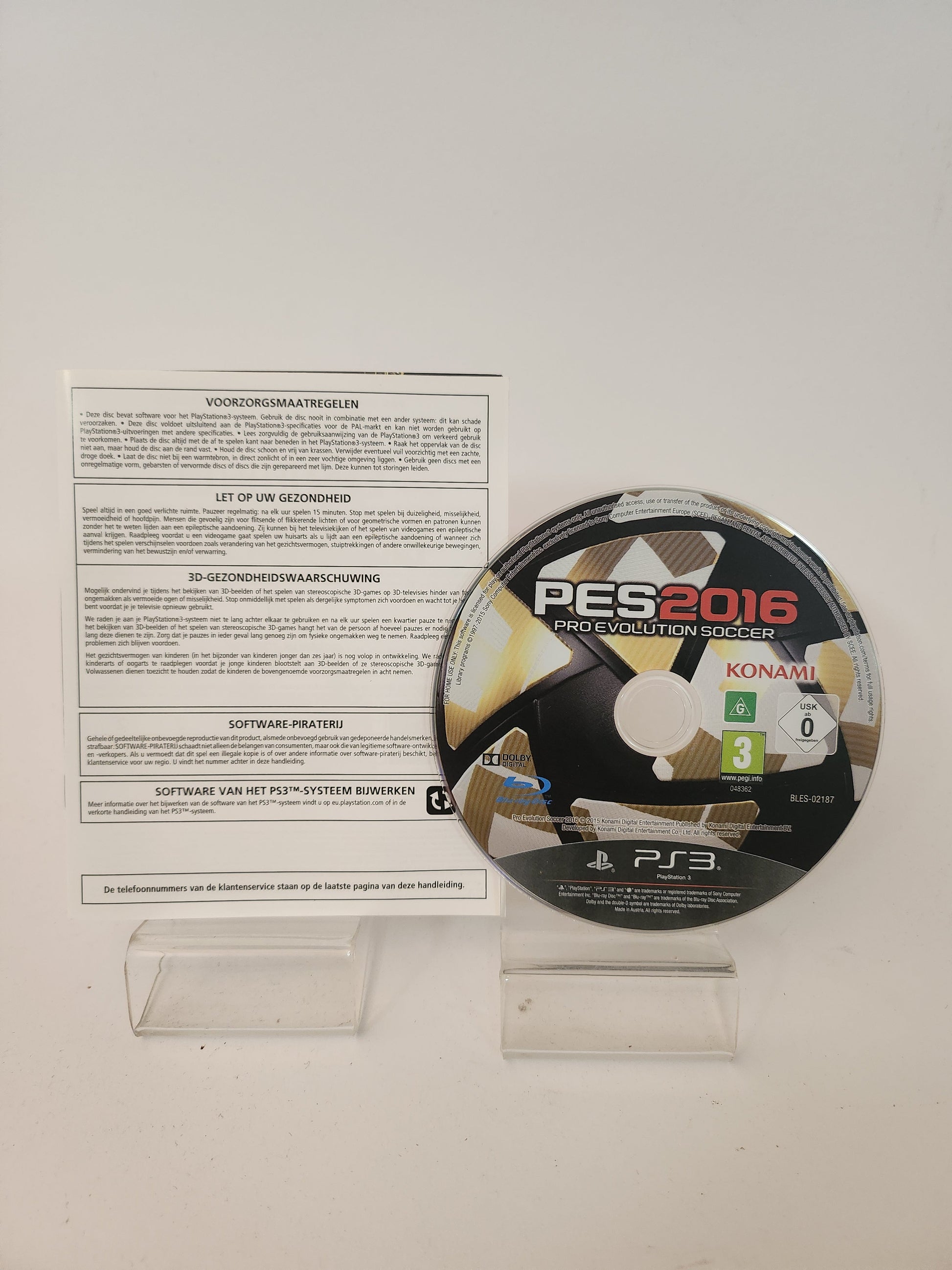 Pro Evolution Soccer 2016 (Dag 1 Editie) Playstation 3 - playstation 3 Games