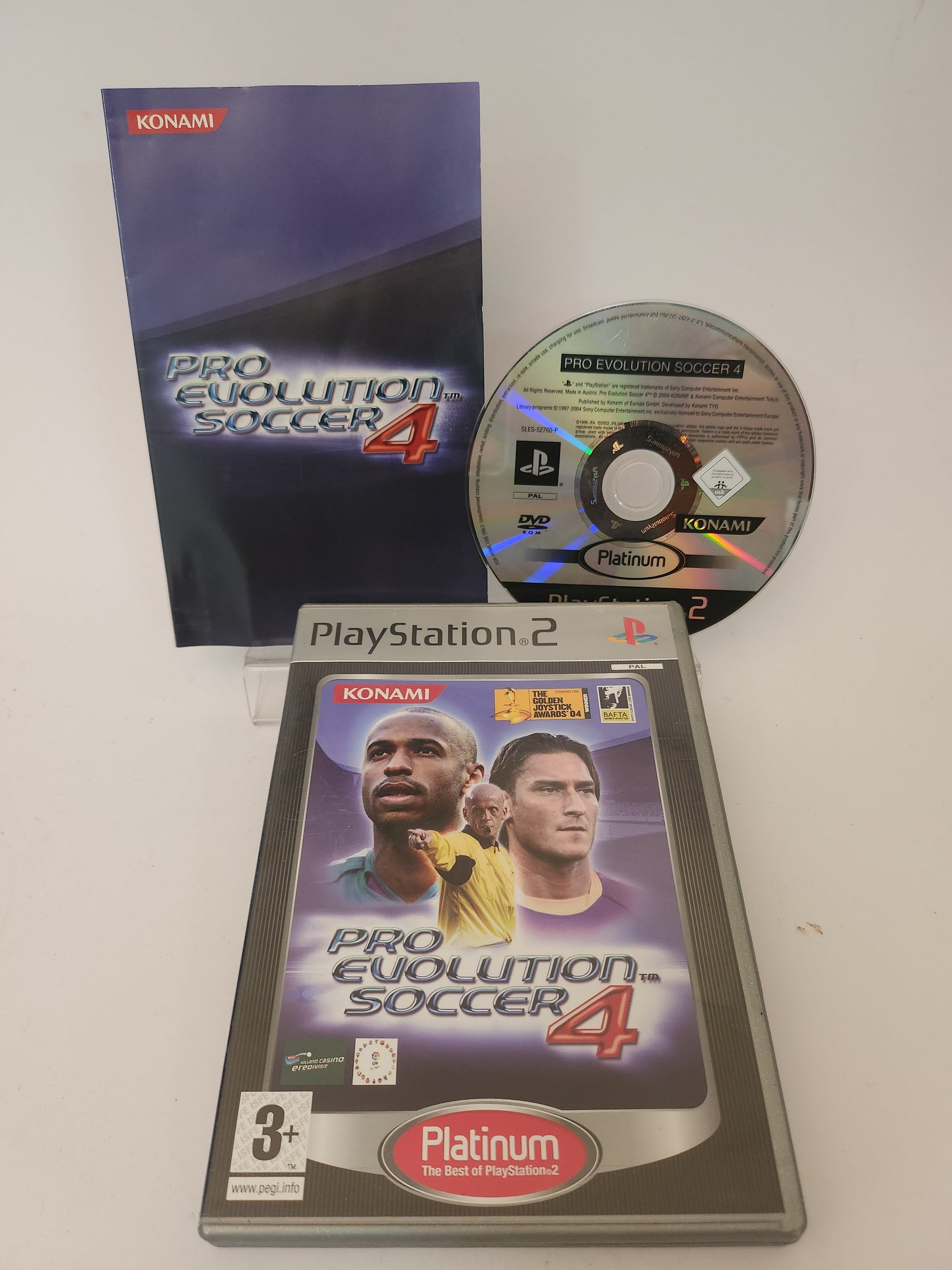 Pro Evolution Soccer 4 Platinum Playstation 2 - Playstation 2 Games