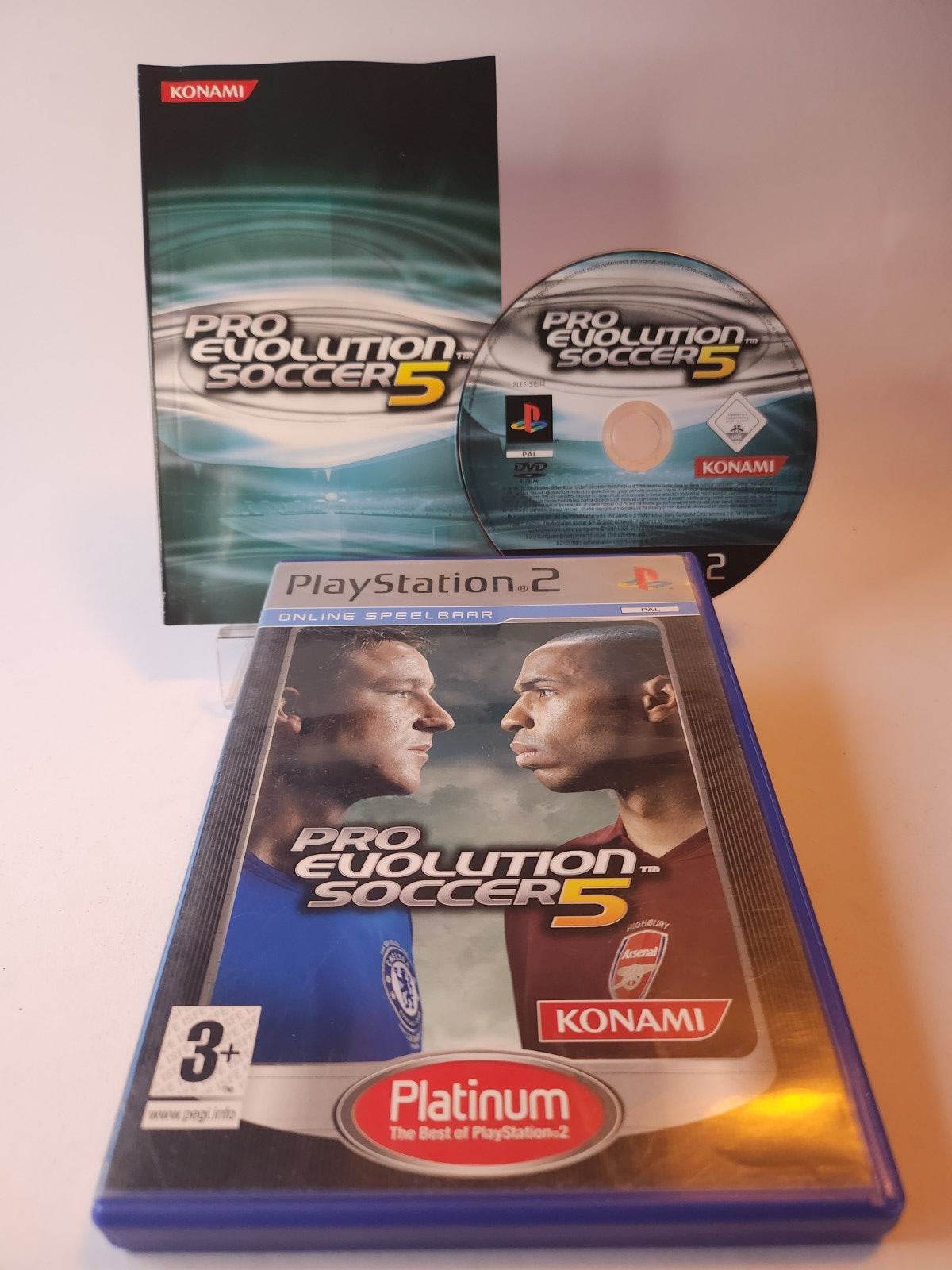 Pro Evolution Soccer 5 Platinum Edition Playstation 2 - Feniks Gameshop