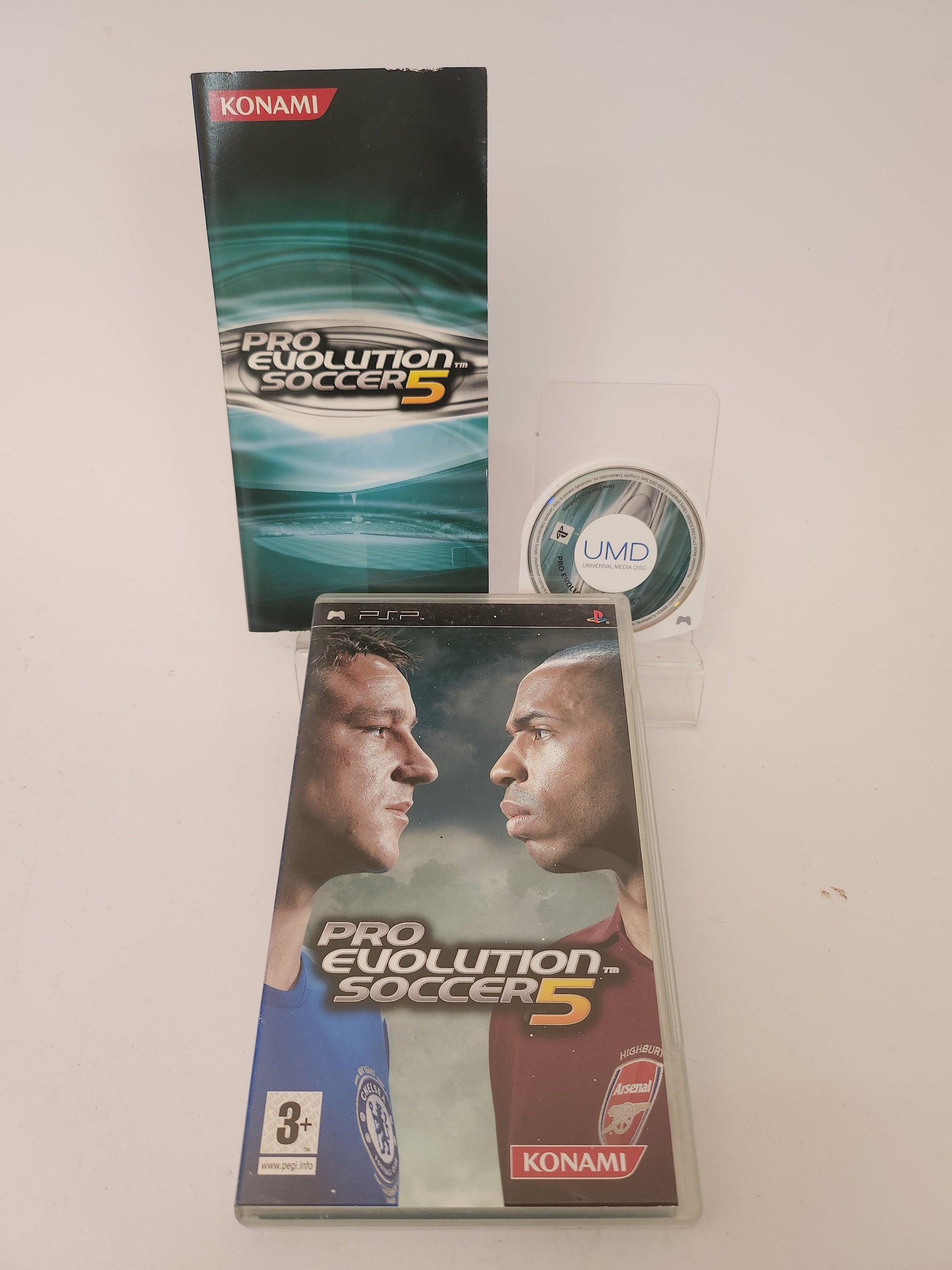 Pro Evolution Soccer 5 Playstation Portable - Playstation Portable Games