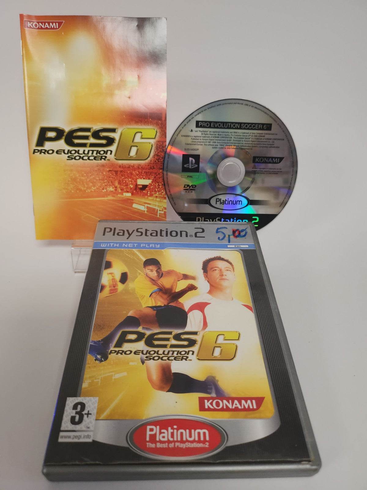 Pro Evolution Soccer 6 Platinum Edition Playstation 2 - Feniks Gameshop