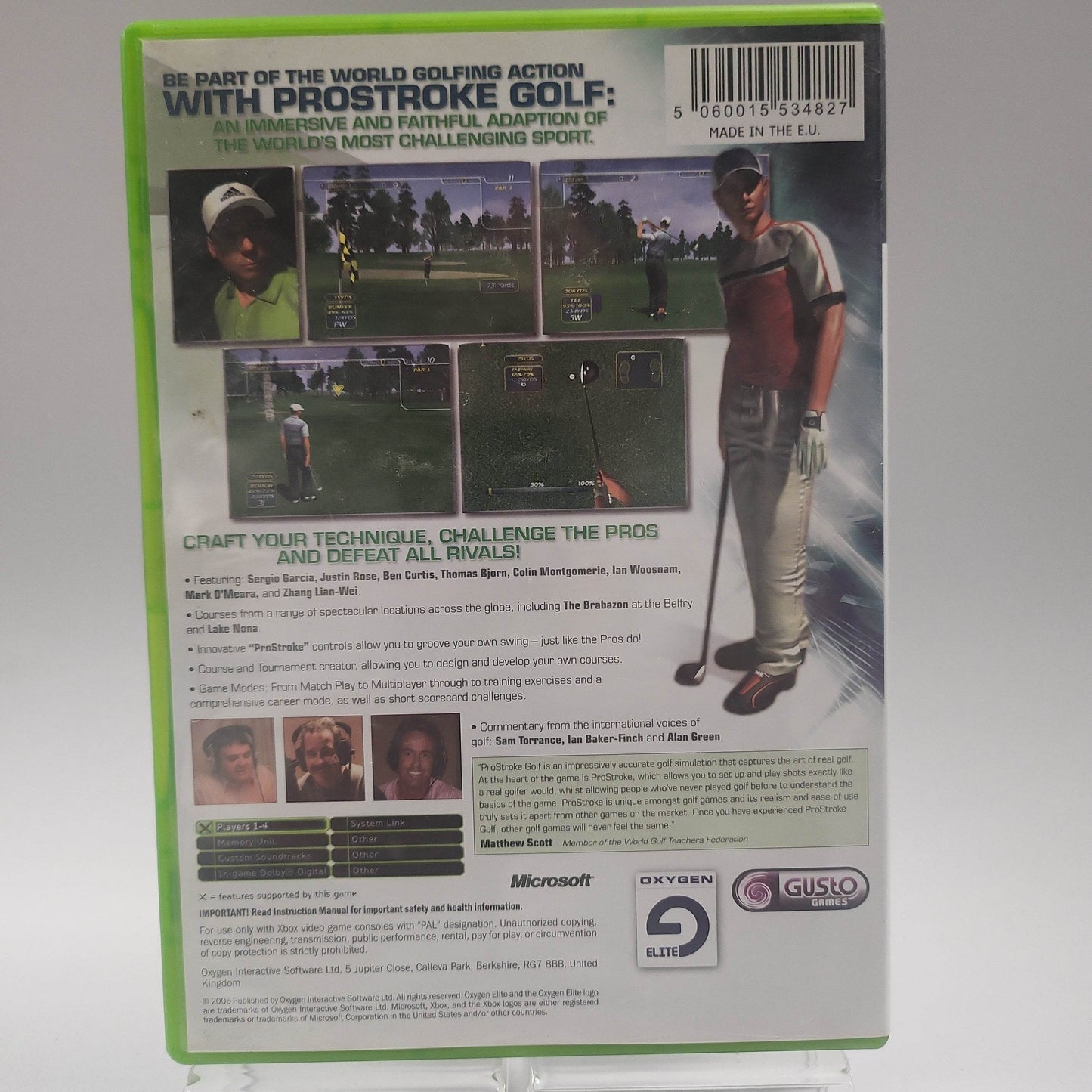 Pro Stroke Golf 2007 (No Book) Xbox Original - Feniks Gameshop