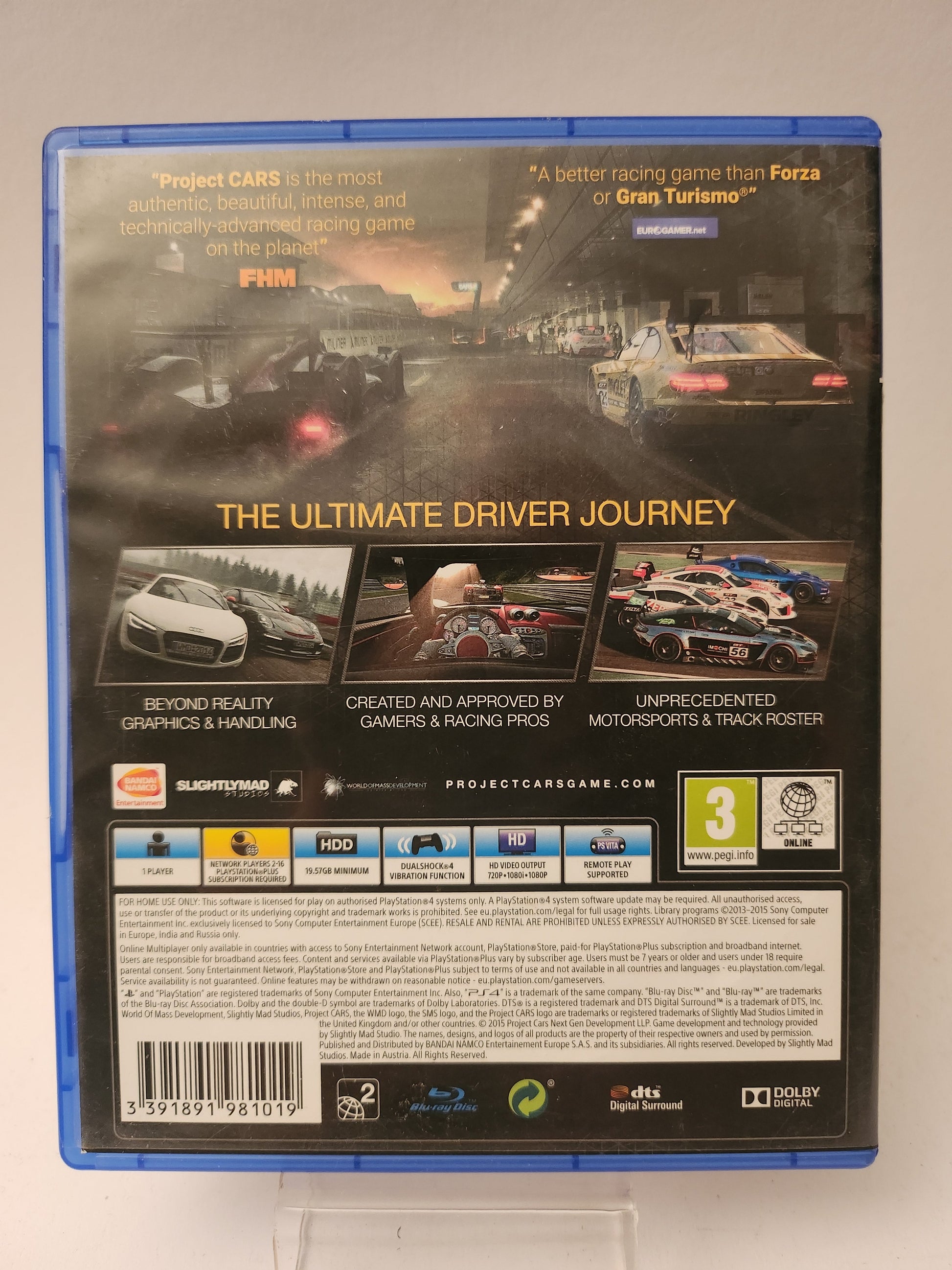 Project CARS (No Book) PlayStation 4 - Playstation 4 games