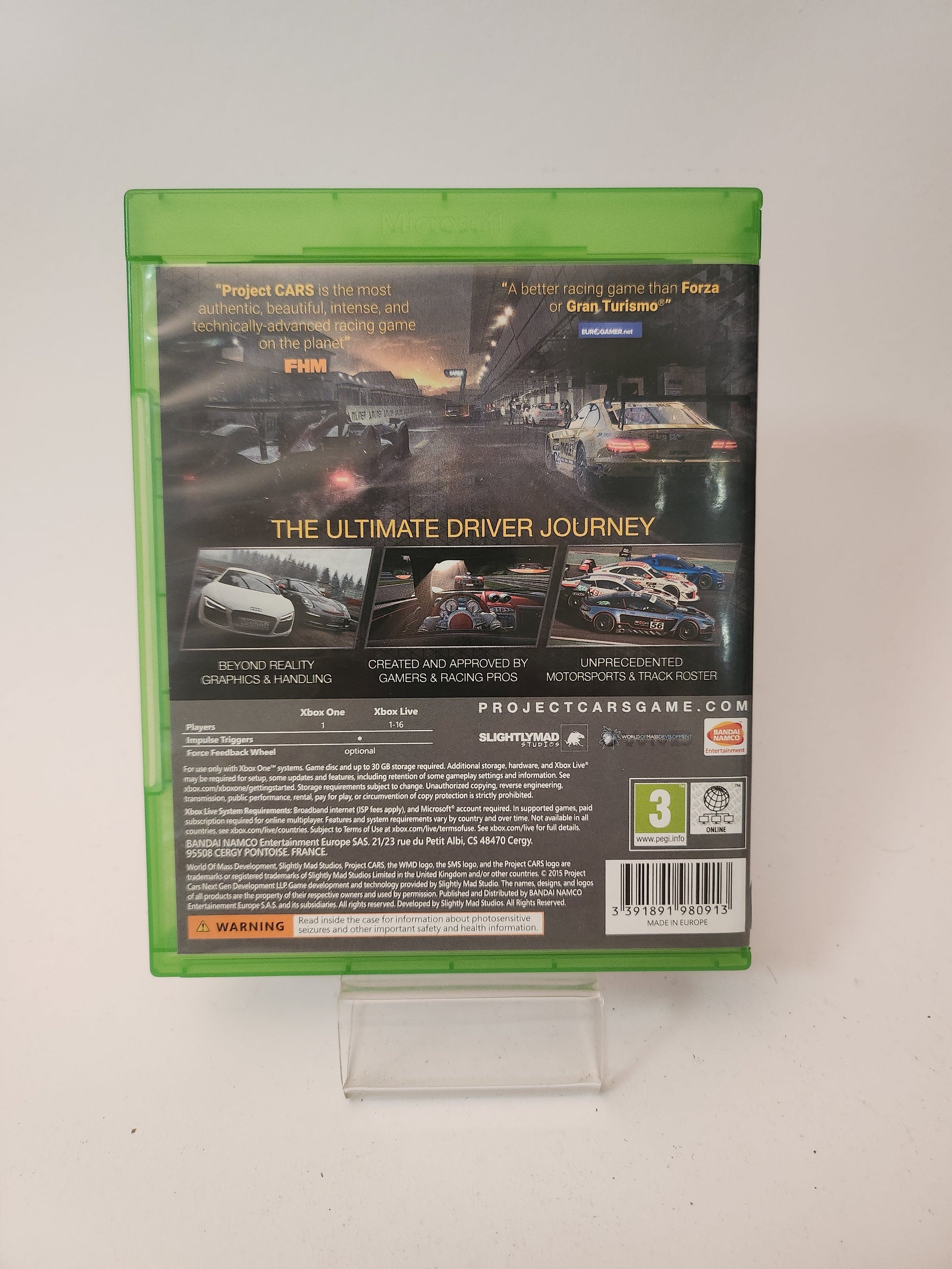 Project CARS (No Book) Xbox One - Xbox One Games
