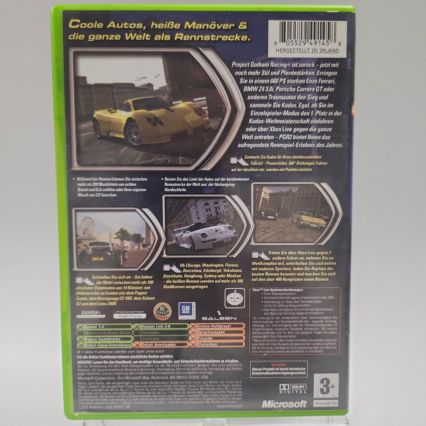 Project Gotham Racing 2 Xbox Original - Feniks Gameshop