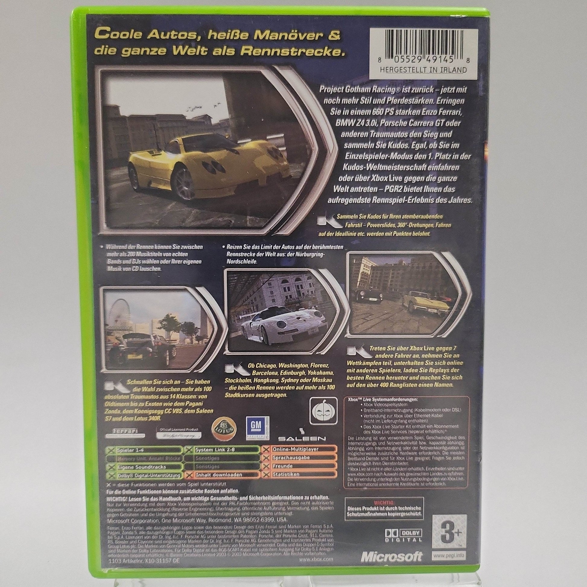 Project Gotham Racing 2 Xbox Original - Feniks Gameshop
