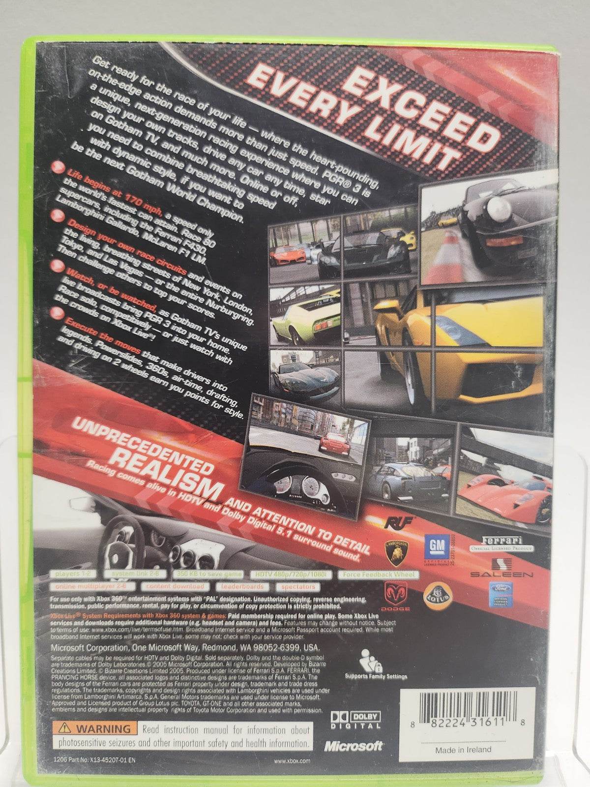 Project Gotham Racing 3 Classics Xbox 360 - Feniks Gameshop
