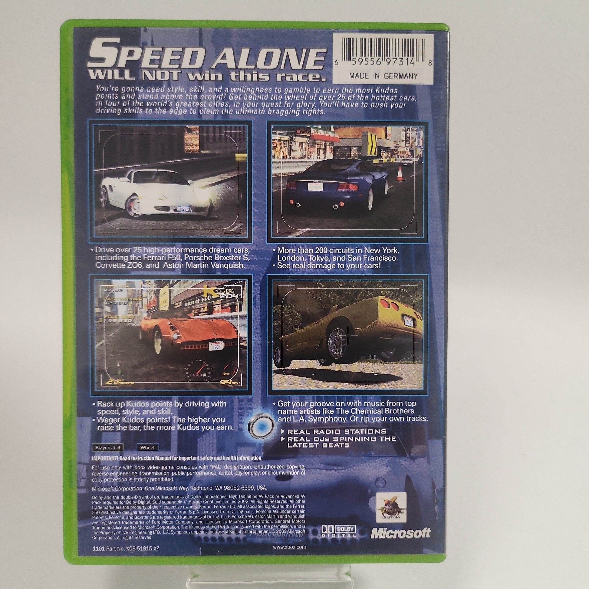 Project Gotham Racing Xbox Original - Feniks Gameshop