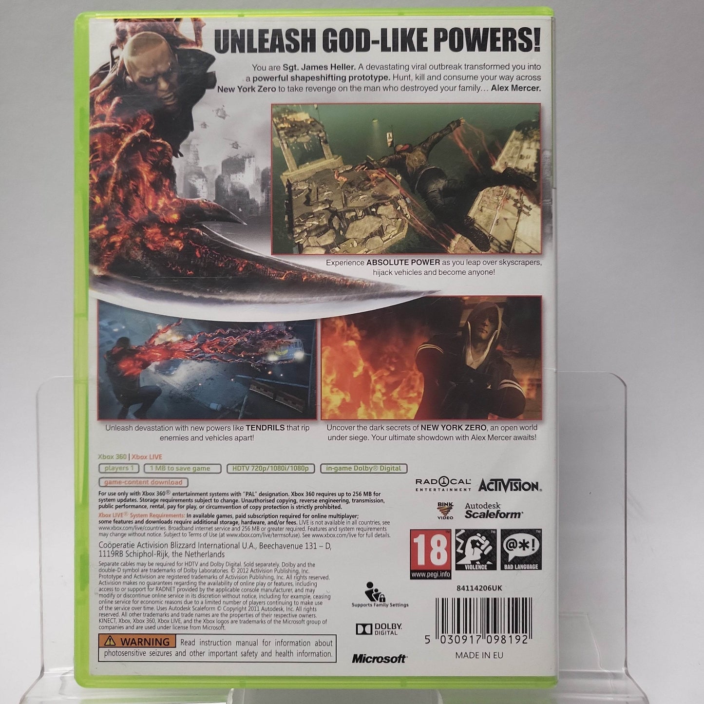 Prototype 2 Xbox 360 - Feniks Gameshop