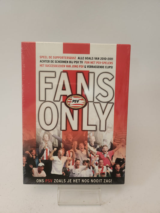 PSV: Fans Only Seizoen 2010-2011 geseald DVD - Dvd Volwassenen