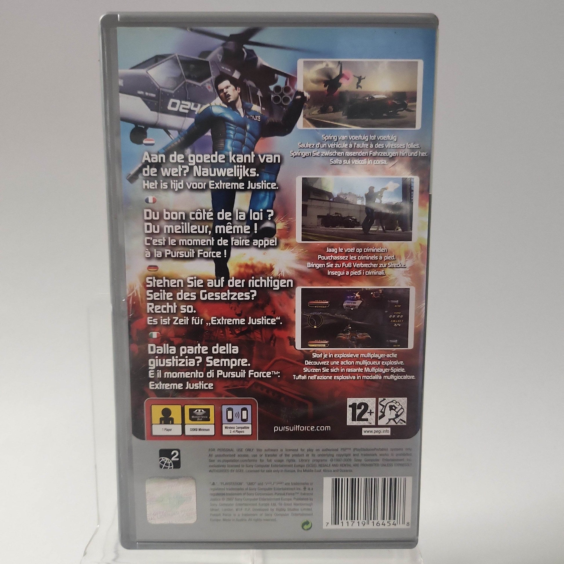 Pursuit Force Extreme Justice Platinum PSP - Feniks Gameshop