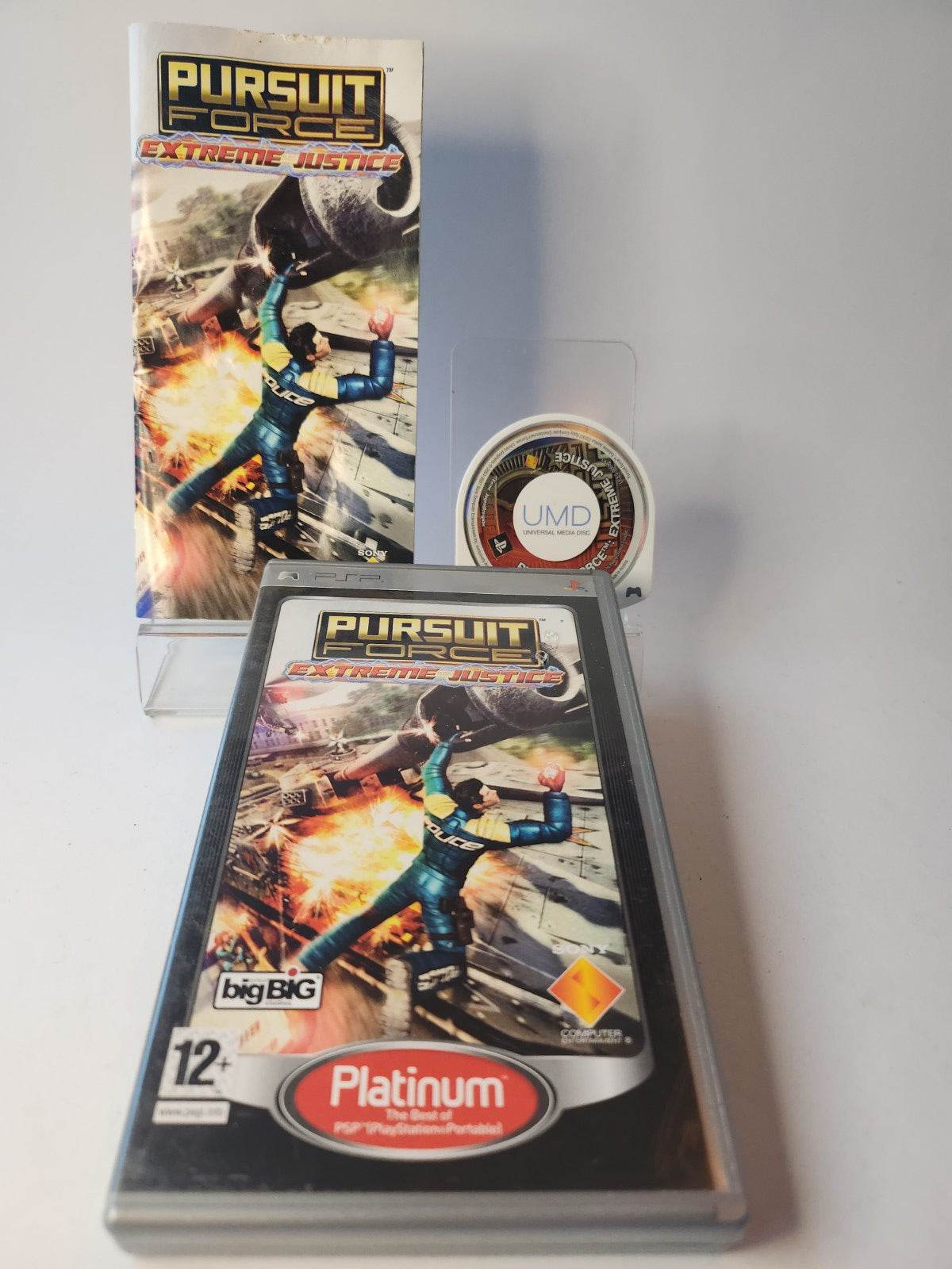 Pursuit Force Extreme Justice Platinum PSP - Feniks Gameshop