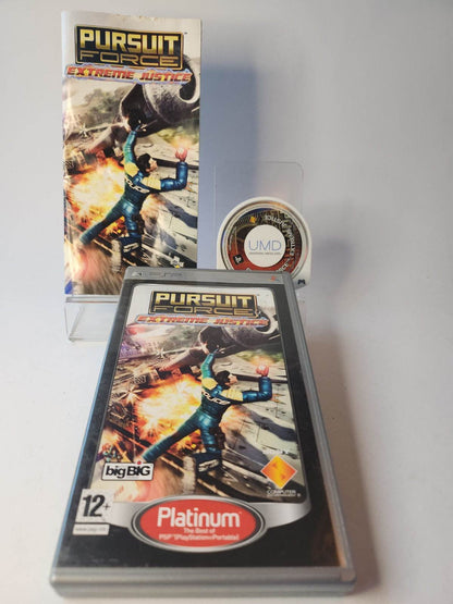Pursuit Force Extreme Justice Platinum PSP - Feniks Gameshop