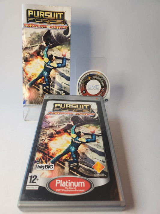 Pursuit Force Extreme Justice Platinum PSP - Feniks Gameshop