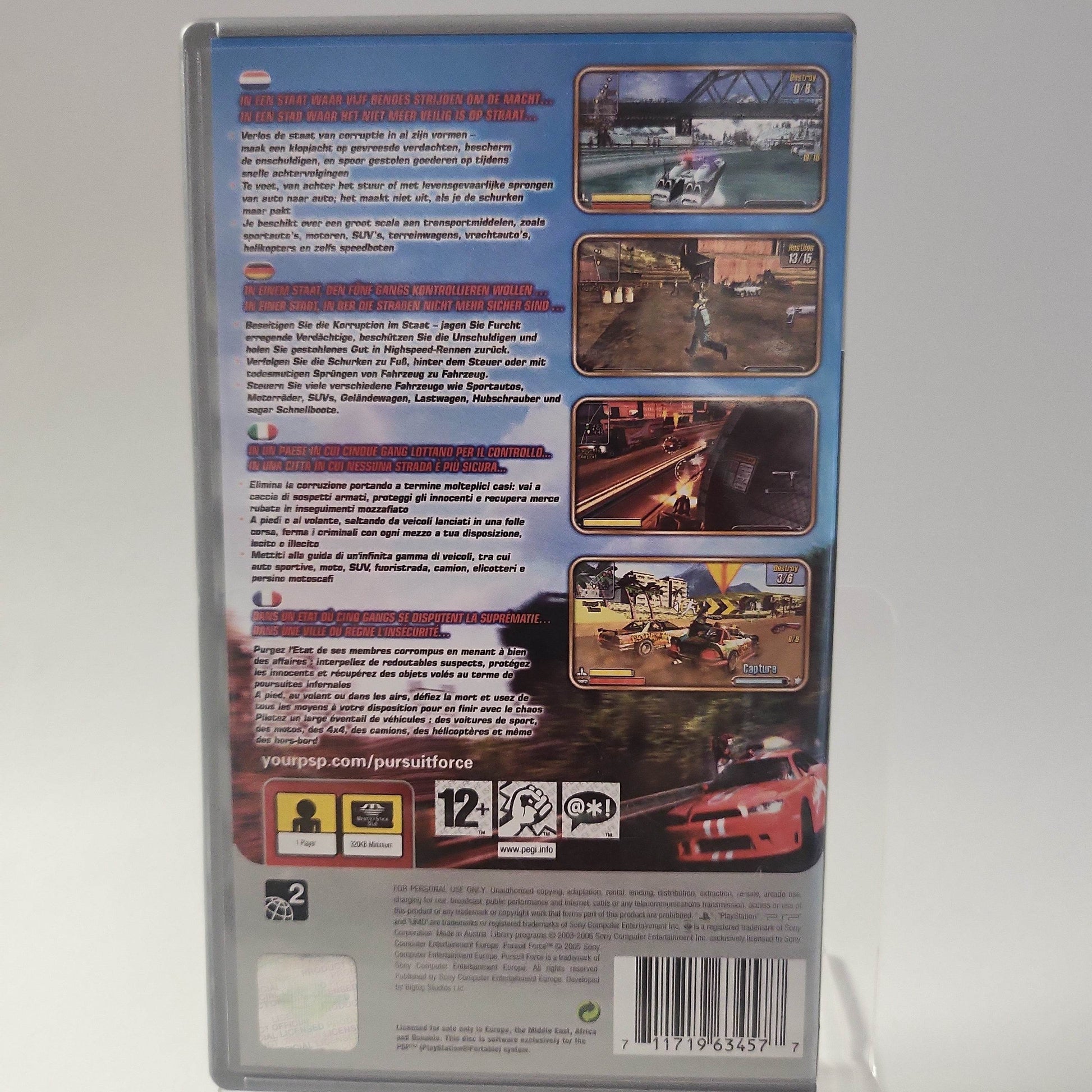 Pursuit Force Platinum Edition Playstation Portable - Feniks Gameshop